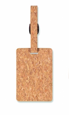 Logotrade promotional product picture of: Cork luggage tag