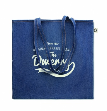 Logotrade promotional products photo of: Recycled denim shopping bag