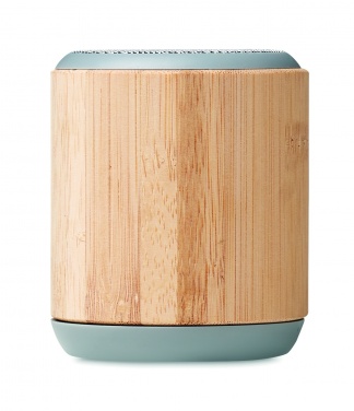 Logo trade promotional merchandise image of: 5.3 wireless bamboo speaker