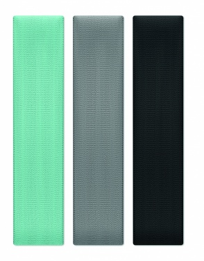 Logotrade promotional gift image of: Set of 3 fitness bands in pouch