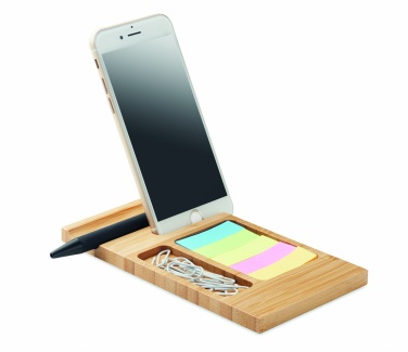 Logotrade promotional giveaway picture of: Bamboo desk phone stand