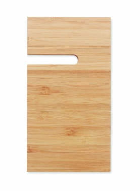 Logo trade promotional gifts image of: Bamboo desk phone stand