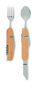 Logo trade promotional gifts image of: Multifunction cutlery set