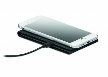 Logotrade promotional giveaway picture of: RPET wireless charger 15W