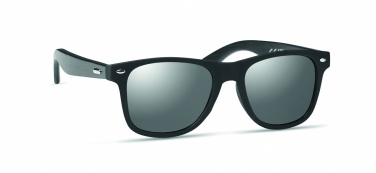 Logo trade promotional item photo of: Sunglasses with bamboo arms NARVA