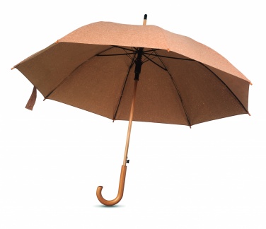 Logo trade promotional merchandise image of: 25 inch cork umbrella
