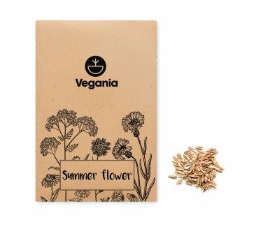 Logo trade business gifts image of: Flowers mix seeds in envelope