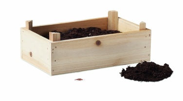 Logotrade promotional merchandise picture of: Strawberry kit in wooden crate