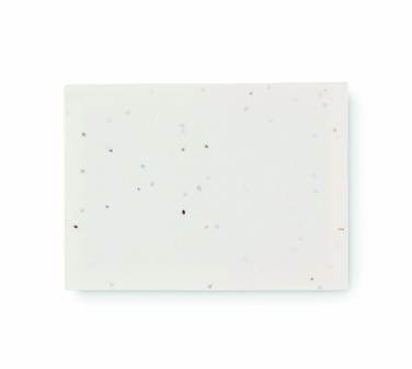 Logotrade promotional items photo of: Seed paper sticky note pad