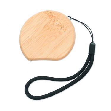 Logo trade corporate gifts image of: Measuring tape in bamboo 2m