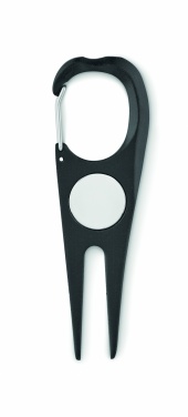 Logo trade promotional merchandise image of: Aluminium golf divot tool