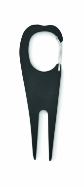 Logo trade business gift photo of: Aluminium golf divot tool