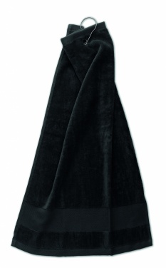 Logotrade promotional merchandise image of: Cotton golf towel with hanger