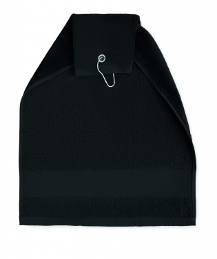 Logo trade promotional product photo of: Cotton golf towel with hanger