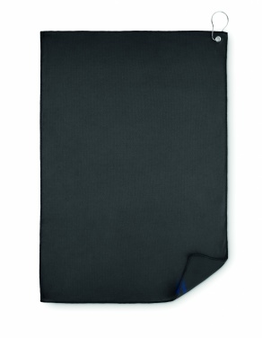 Logo trade promotional giveaways picture of: RPET golf towel with hook clip