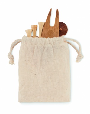 Logo trade advertising products image of: Golf accessories set in pouch
