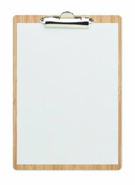 Logotrade advertising product image of: A4 bamboo clipboard