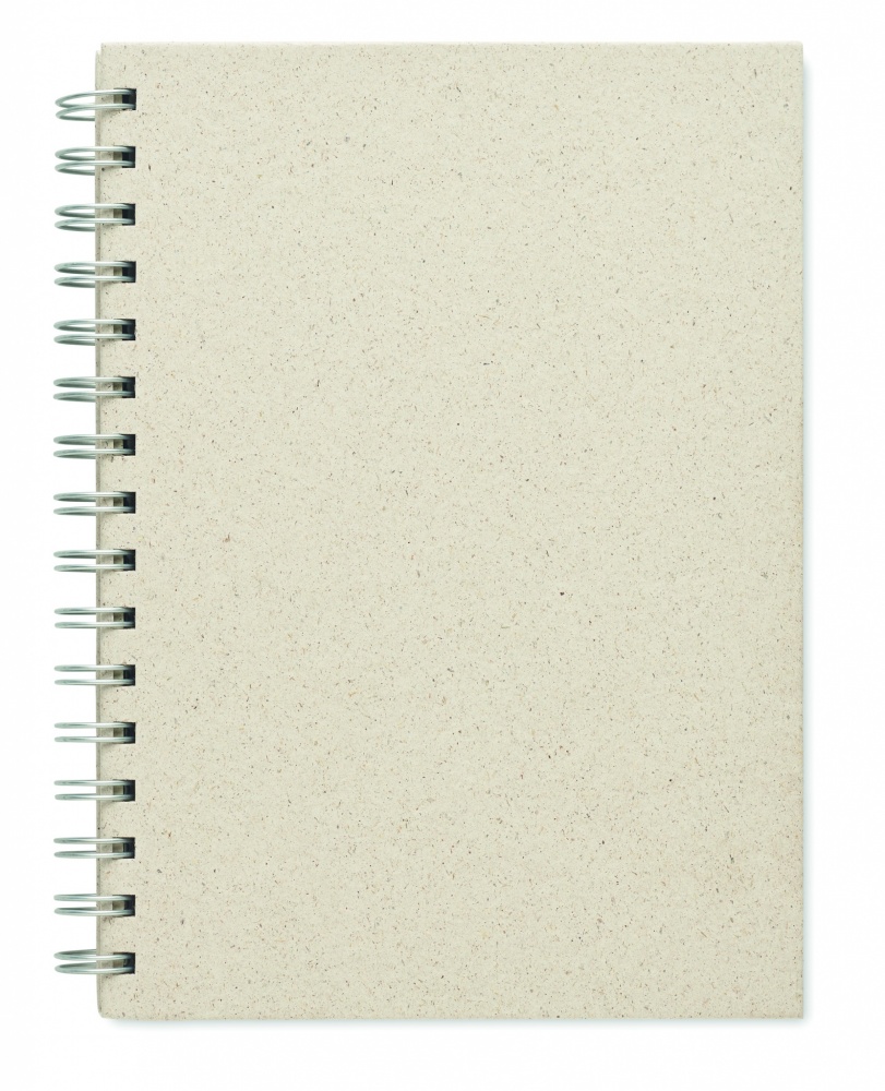 Logotrade promotional giveaways photo of: A5 grass notebook 80 lined