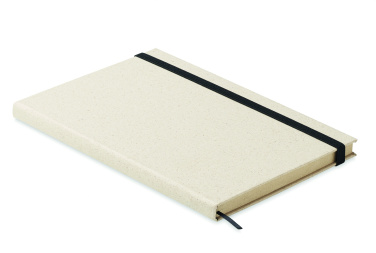 Logotrade promotional gift image of: A5 grass notebook 80 lined