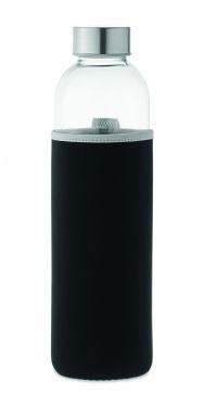 Logotrade promotional gift picture of: Glass bottle in pouch 750ml