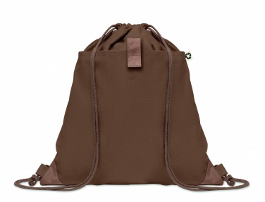 Logotrade promotional giveaway image of: Recycled cotton drawstring bag