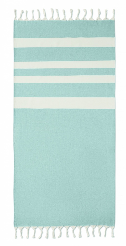 Logo trade promotional merchandise photo of: Hamman towel blanket 140 gr/m²
