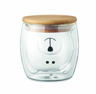 Logo trade business gift photo of: Double wall borosilicate mug