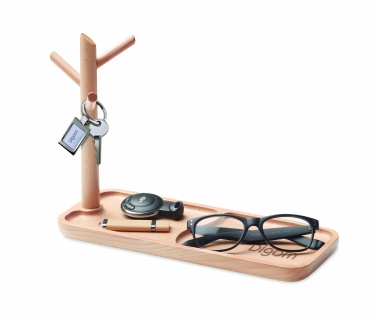 Logo trade promotional gifts picture of: Wooden organizer tray