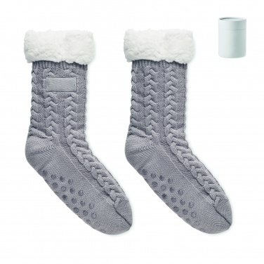 Logo trade promotional merchandise photo of: Pair of slipper sock L