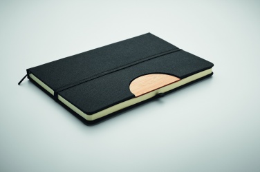 Logo trade promotional merchandise image of: A5 RPET notebook 80 lined