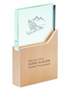 Logo trade advertising product photo of: Award plaque