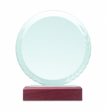 Logo trade promotional item photo of: Round award plaque