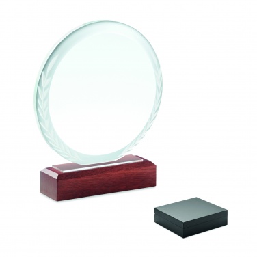 Logotrade business gifts photo of: Round award plaque