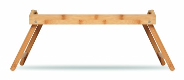 Logo trade corporate gifts image of: Foldable bamboo tray