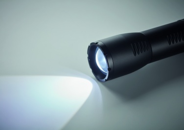 Logo trade promotional gifts image of: Small aluminium LED flashlight