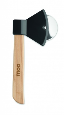 Logo trade promotional item photo of: Pizza cutter bamboo handle