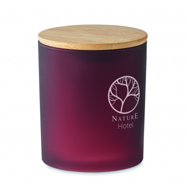 Logotrade promotional giveaway image of: Plant based wax candle 280 gr