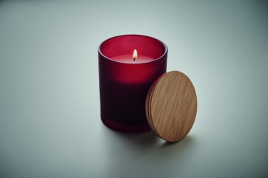 Logo trade promotional items image of: Plant based wax candle 280 gr