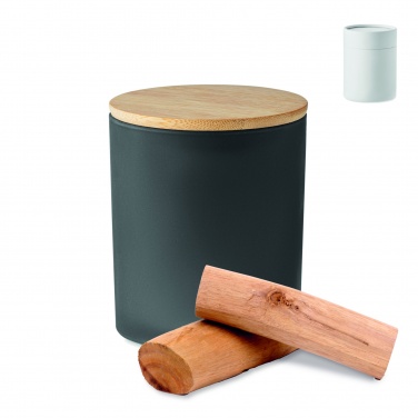 Logo trade corporate gifts image of: Plant based wax candle 280 gr