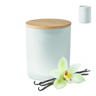 Logo trade promotional gifts image of: Plant based wax candle 280 gr