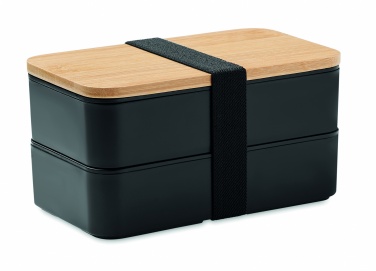 Logotrade promotional item image of: Lunch box in PP and bamboo lid