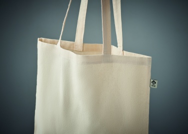 Logo trade promotional item photo of: Organic cotton shopping bag