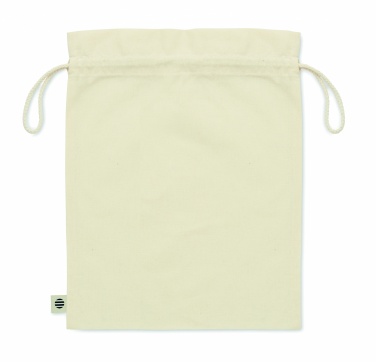 Logotrade advertising product picture of: Medium organic cotton gift bag