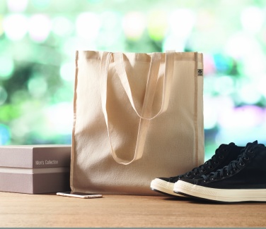 Logo trade promotional items image of: Organic cotton shopping bag