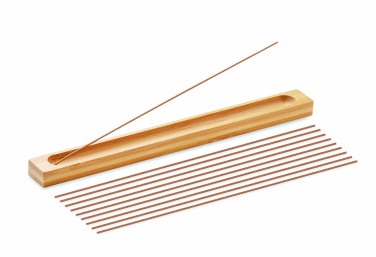 Logo trade promotional gifts image of: Incense set in bamboo