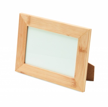 Logotrade promotional giveaway image of: Bamboo photo frame