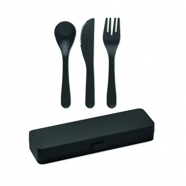Logotrade advertising product picture of: Cutlery set recycled PP