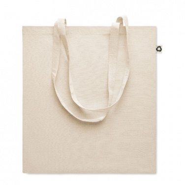 Logo trade promotional giveaway photo of: Recycled cotton shopping bag