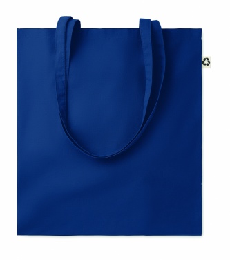 Logo trade corporate gifts image of: Recycled cotton shopping bag
