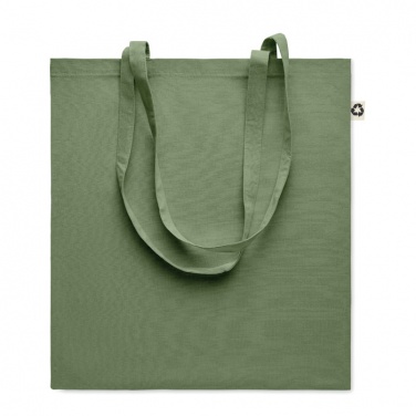 Logo trade promotional giveaways image of: Recycled cotton shopping bag